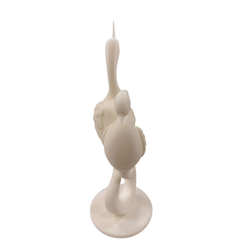 Love Birds Statue 3D Printed Resin Coated Sculpture Custom Color Wedding Gift