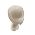 Handmade 3D Printed Abstract Head Bust Sculpture White Resin Modern Art 15"